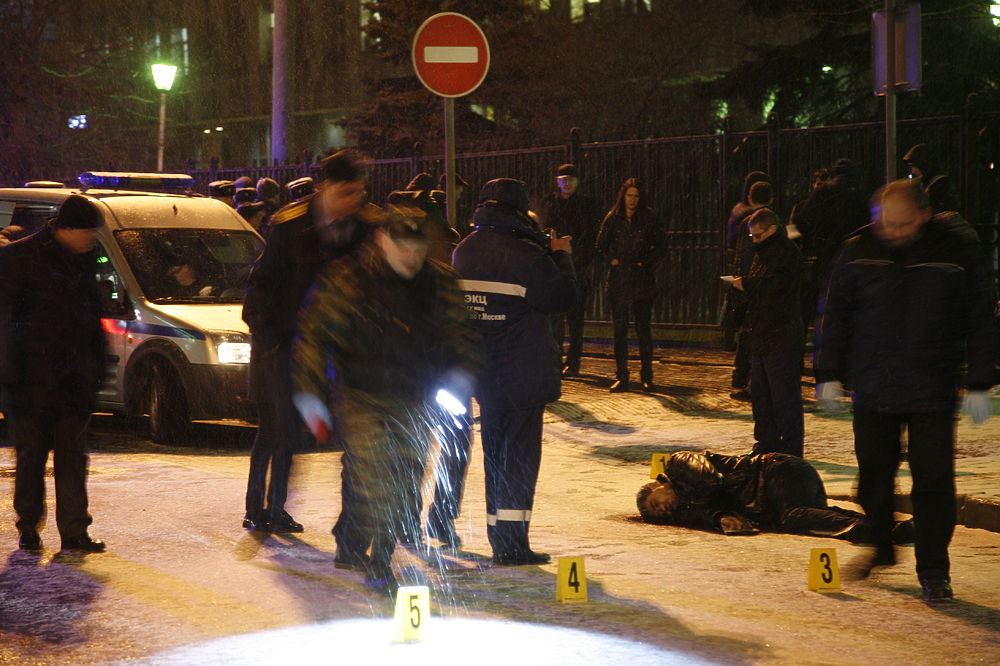 В центре Москвы в перестрелке погиб мужчина