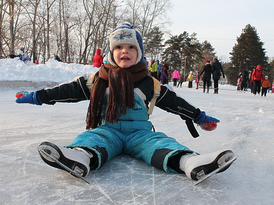 Хабаровчане встали на коньки