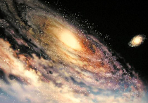 Секрет загадочного облака Смита, расстояние которого от Млечного пути измеряется в 8 тысячах световых лет, движется на нашу Галактику со скоростью 700 тысяч километров в час и в скором времени, а именно через 27 миллионов лет (что по астрономическим меркам считается небольшим сроком), столкнется и вызовет вспышку звездообразования