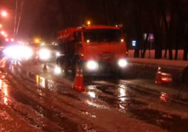 В ночь на пятницу на Дмитровском шоссе в Москве обвалился грунт