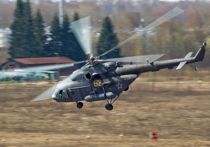 В понедельник вечером вертолет Минобороны России Ми-8, совершавший плановый учебно-тренировочный полет в Псковской области, совершил жесткую посадку и загорелся