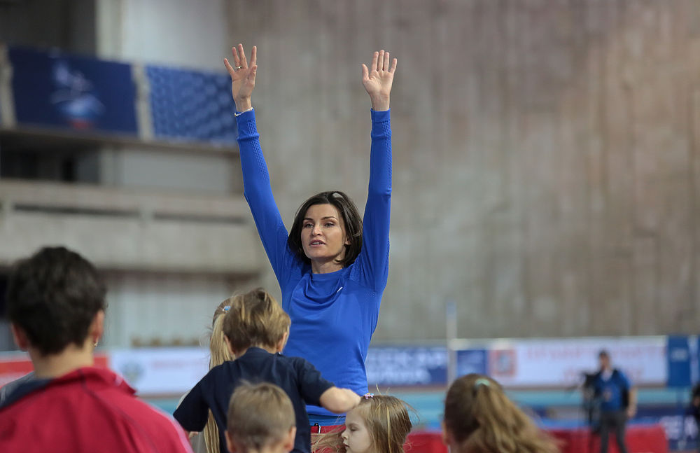 Олимпийская чемпионка Анна Чичерова провела мастер-класс в Москве