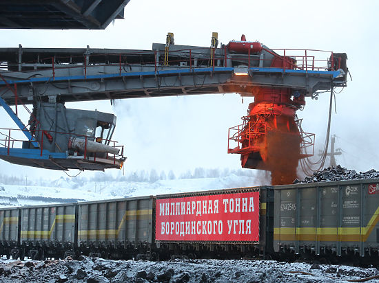 На угольном разрезе в Красноярском крае добыта рекордная тонна угля