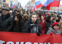 Митинг-шествие памяти Бориса Немцова прошел в Нижнем Новгороде, - передает корреспондент «МК в Нижнем Новгороде»