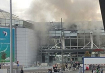 В здании аэропорта Брюсселя прогремели два взрыва, авиа- и железнодорожное сообщение с районом прекращено