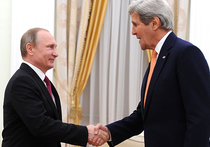 В Кремле уже 1,5 часа продолжаются  переговоры Владимира Путина с Джоном Керри