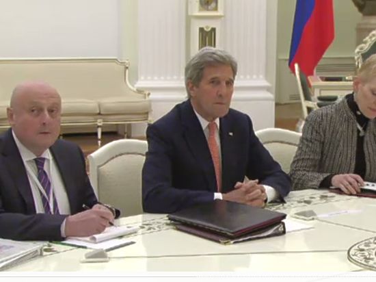 По словам Госсекретаря, главным условием остается выполнение договоренностей Минска-2