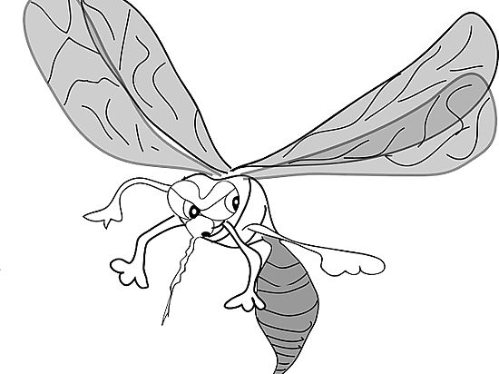 ...или другие насекомые, которые в те времена являлись переносчиками малярии