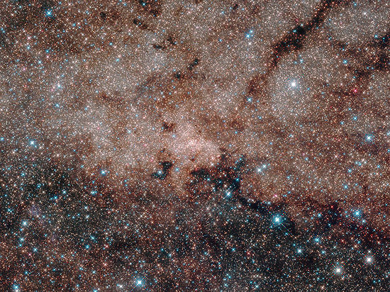 Изображение получено с помощью телескопа Hubble