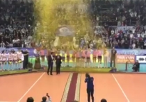 Первый финальный матч между российским (краснодарским) «Динамо» и турецким «Галатасараем» ознаменовался скандалом