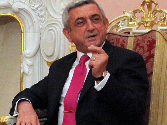 По словам президента Армении, Ереван решил не усложнять ситуацию