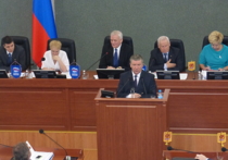 Александр Худилайнен представил в Законодательном Собрании отчет о деятельности республиканского правительства за прошлый год