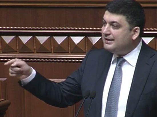 Премьер-министр возложил ответственность за это на киевских популистов