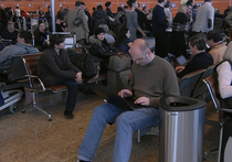 Ряд блогеров сообщили о коллапсе в московском аэропорту «Шереметьево»