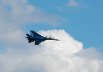 Накануне Пентагон сетовал, что российский Су-27 опасным маневром облетел американский самолет-разведчик в небе над Балтийским морем