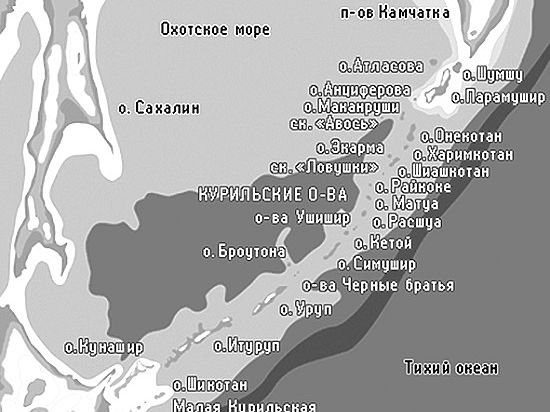 Сахалин горячие ключи карта