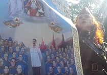 Шествие участников акции "Бессмертный полк" в Киеве не обошлось без происшествия