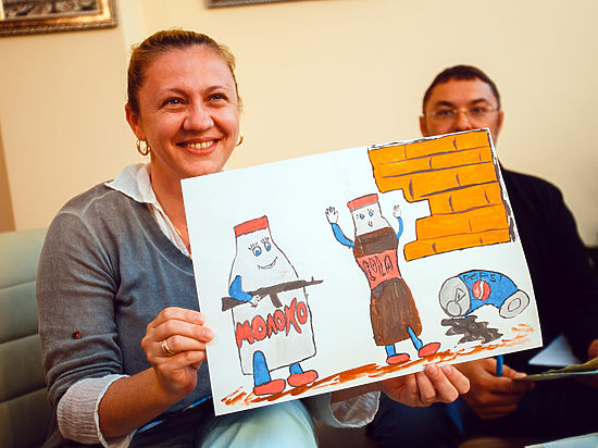 Завершился первый этап конкурса детского творчества фирмы «Калория»