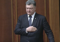 Президенту Украины Петру Порошенко предложили исправить идеологическую ошибку в тексте государственного гимна