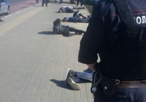 Эксклюзивные фото с места задержания предполагаемых участников бойни на Хованском кладбище удалось сделать репортерам "МК"