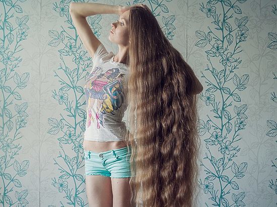 Тихая С Длинными Волосами Фото