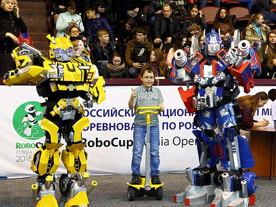 Томск подал заявку на проведение ЧМ-2018 по футболу среди роботов