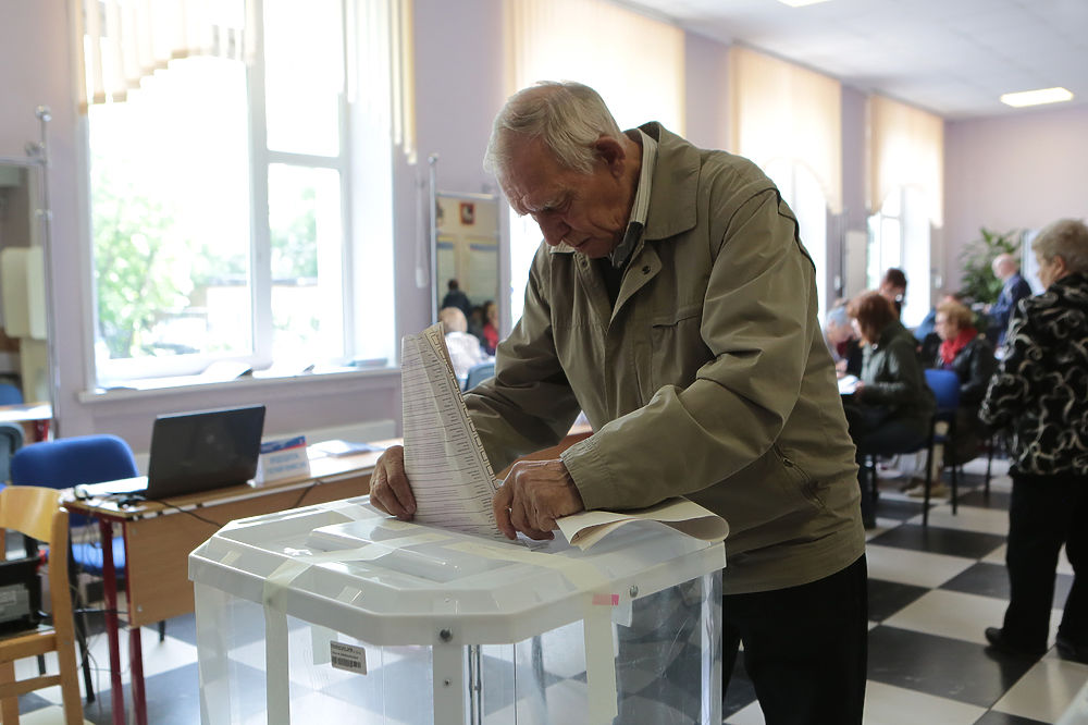 В Москве прошло голосвание на праймериз "Единой России"