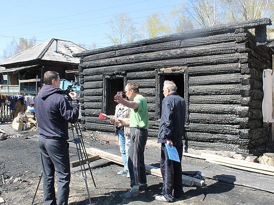 За месяц в Ленинском районе Томска сгорели 14 «деревяшек» 
