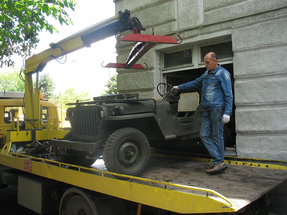 Ликвидация музея ленд-лиза завершилась эвакуацией машины маршала Рокоссовского  