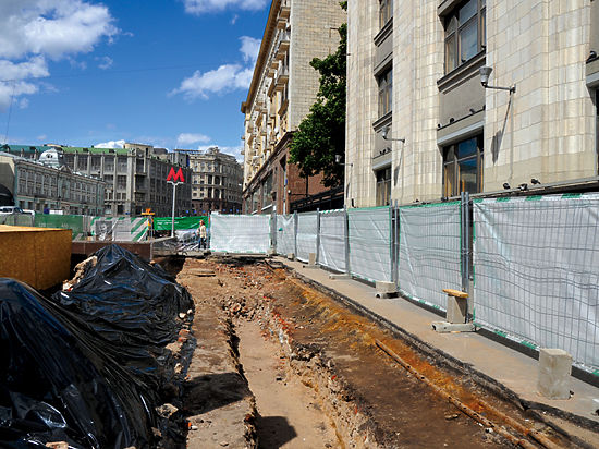 Масштабный ремонт главной улицы Москвы завершится в августе
