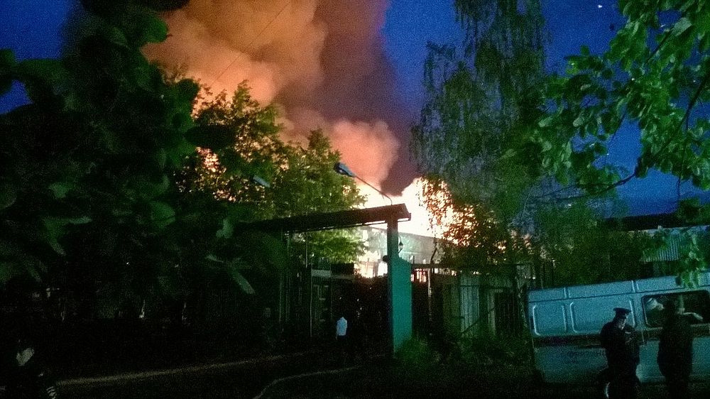 Страшный пожар во Фрязино унес жизни двух огнеборцев