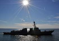 В Пентагоне прокомментировали инцидент с российским сторожевым кораблем "Ярослав Мудрый", произошедшим в восточной части Средиземного моря
