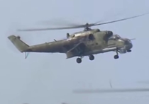 Террористы запрещенной в России организации "Исламское государство" подбили в районе Пальмиры российский вертолет Ми-25