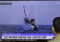 Северная Корея произвела новый запуск баллистической ракеты с подводной лодки