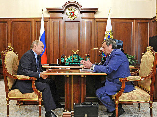 Губернатор Новосибирской области встретился с президентом в Кремле 
