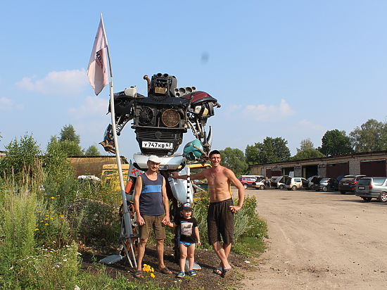 Арт-объект из Михновки