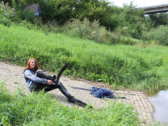 Работа водолаза-спасателя – это не дайвинг