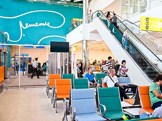 В воздушной гавани заявили, что изображение радует глаз пассажиров