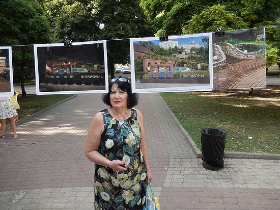 На площадке бывшего особняка Николая Парамонова прошла выставка-акция в защиту жемчужины Ростова