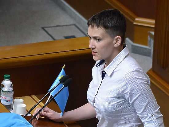Также она обрушилась с критикой на президента Порошенко