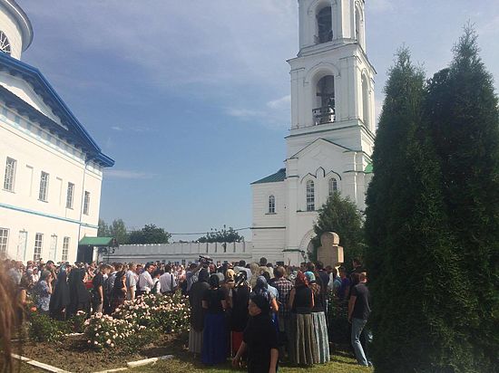 В Татарстане простились с  настоятелем Раифского монастыря архимандритом Всеволодом 