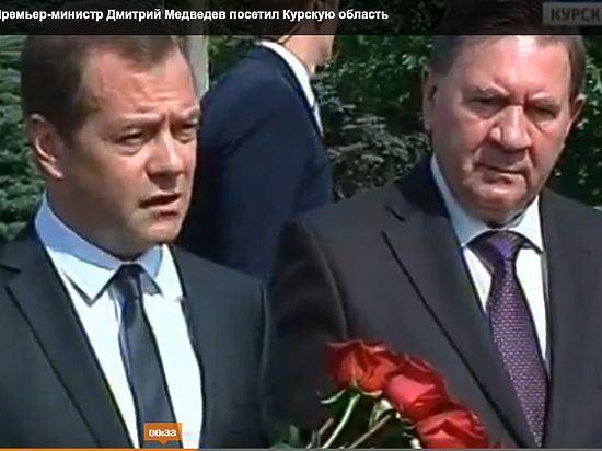Сегодня, 22 августа, в Курскую область с крайне кратковременным визитом прибыл председатель правительства РФ Дмитрий Медведев