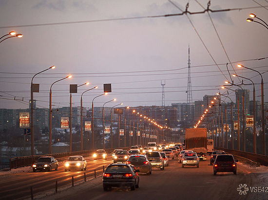Камеры на Кузбасском мосту будут фиксировать скорость от 40 км/час 