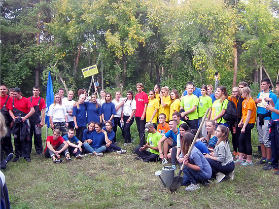 10 сентября на горнолыжной базе «Буревестник» состоялся экотуристский слет молодежи «ЭкоСтарт»