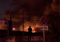 Возгорание произошло в Гольяново на складе пластмассовых изделий
