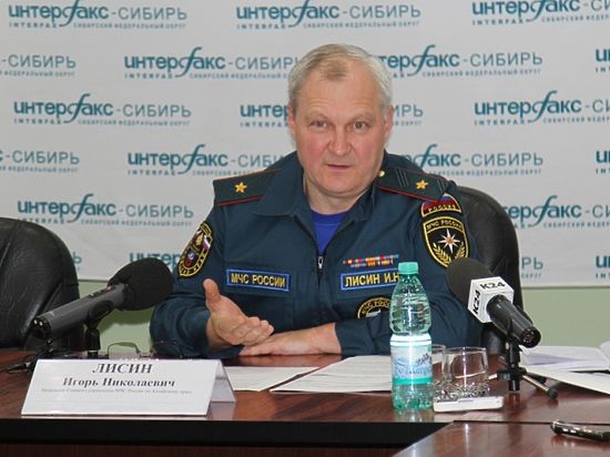 Начальник краевого ГУ МЧС России Игорь Лисин ответил на вопросы журналистов