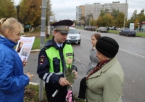 В Серпухове просвещали пенсионеров о правилах ГИБДД