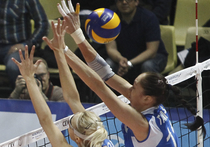 Презентация команды перед стартом нового сезона стала доброй традицией для женского волейбольного «Динамо» (Москва)