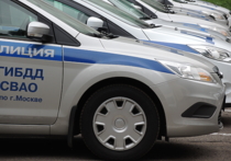Два полицейских автомобиля, спешившие на выполнение рабочих задач, столкнулись сегодня на территории Новой Москвы