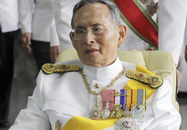 В Таиланде после долгой болезни умер король, рекордсмен среди ныне живущих монархов по времени нахождения на троне: 70 лет и 126 дней